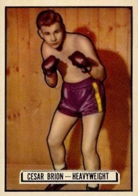 1951 Topps Ringside  Cesar Brion #40 Other Sports Card