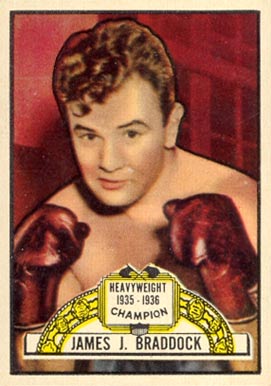 1951 Topps Ringside  James J. Braddock #24 Other Sports Card
