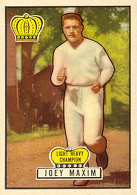 1951 Topps Ringside  Joey Maxim #8 Other Sports Card