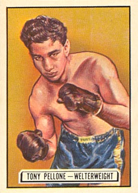 1951 Topps Ringside  Tony Pellone #71 Other Sports Card