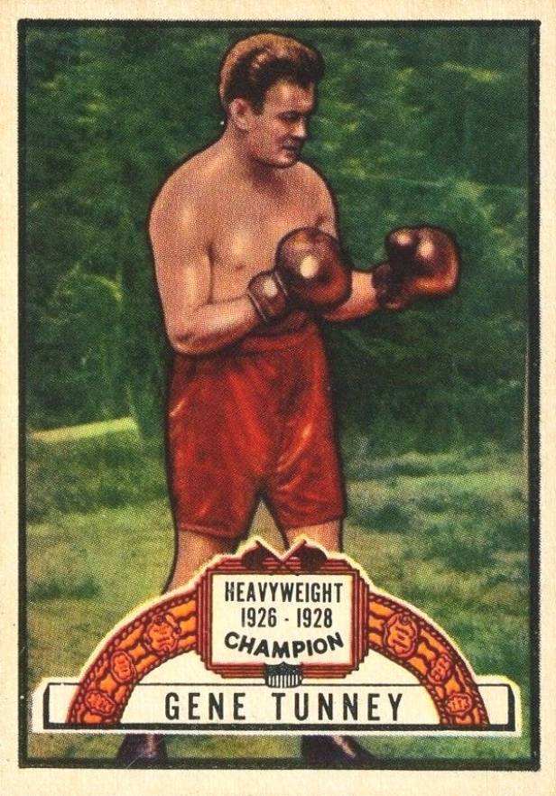 1951 Topps Ringside  Gene Tunney #95 Other Sports Card