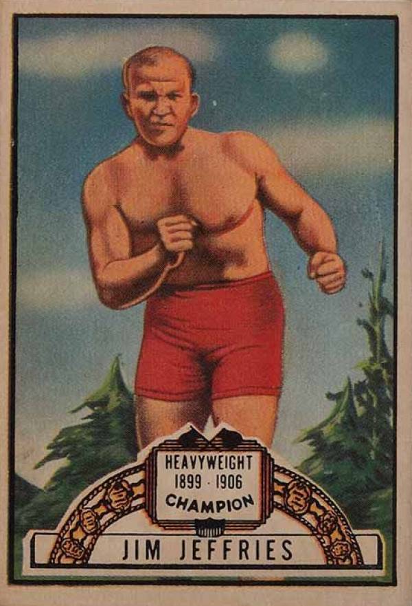 1951 Topps Ringside  Jim Jeffries #54 Other Sports Card