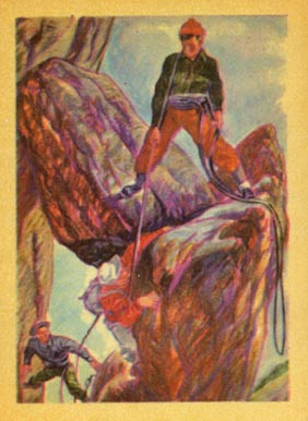 1956 Adventure Mountain Climbing #40 Non-Sports Card
