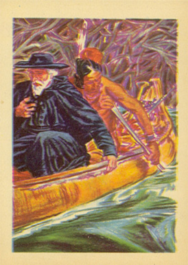 1956 Adventure Marquette-Priest Explorer #48 Non-Sports Card