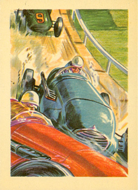 1956 Adventure Dirt Track Hot-Rodders #38 Non-Sports Card