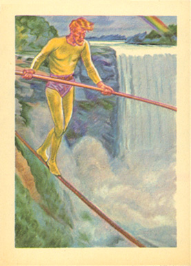 1956 Adventure No Circus Stunt #37 Non-Sports Card