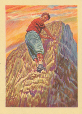 1956 Adventure Norkay-Conqueror of Everest #13 Non-Sports Card