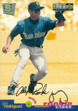 1995 Collector's Choice SE Alex Rodriguez #1 Baseball Card