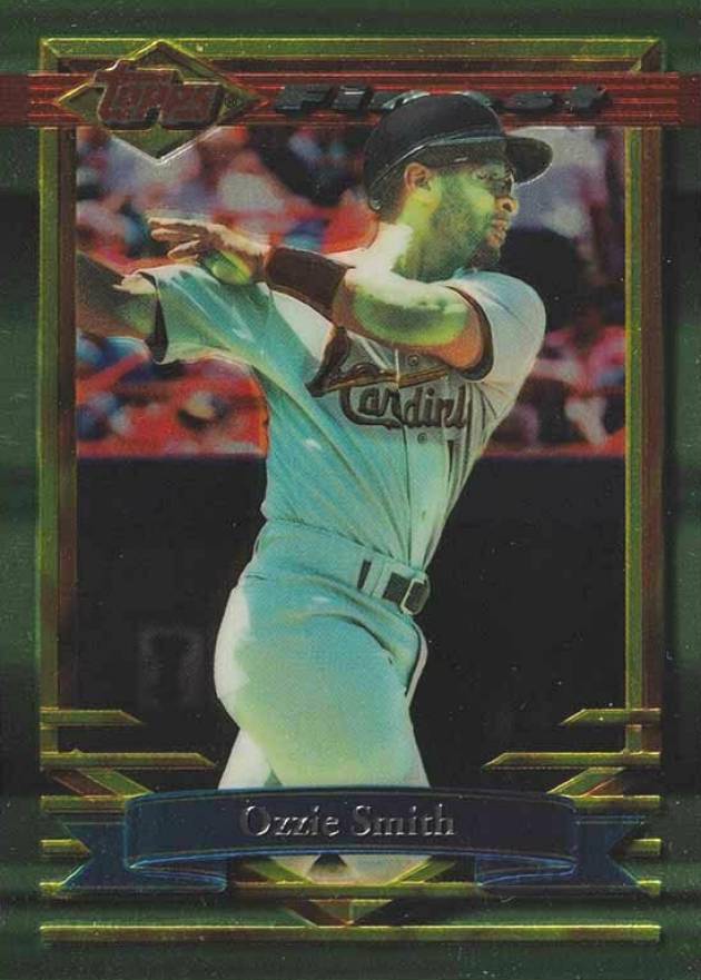 1994 Finest Pre-Production Ozzie Smith #136 Baseball Card
