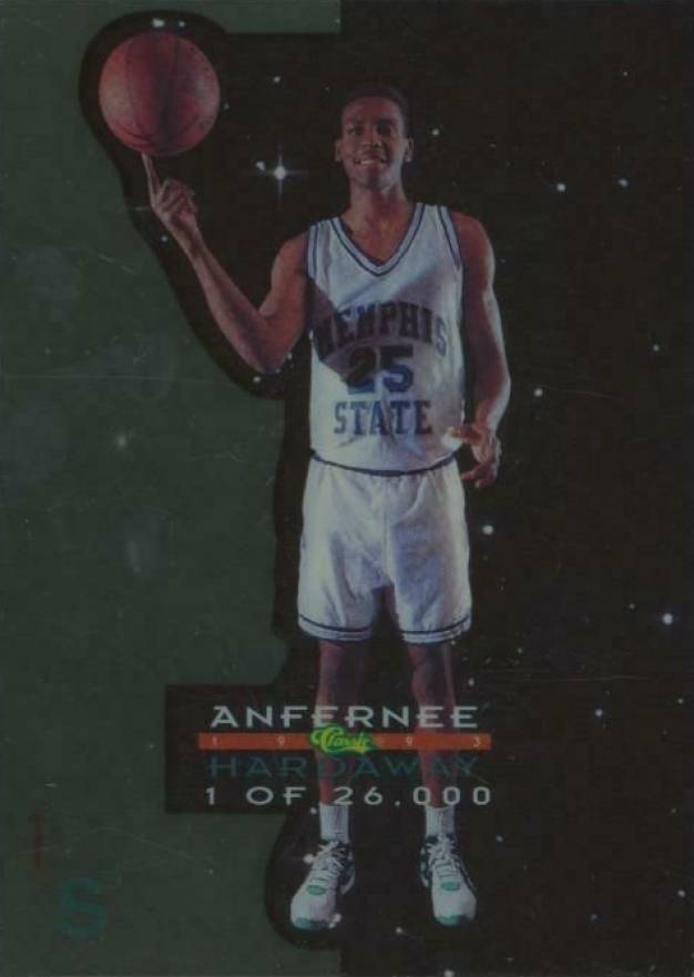 1993 Classic Acetate Draft Stars Anfernee Hardaway #TS Basketball Card