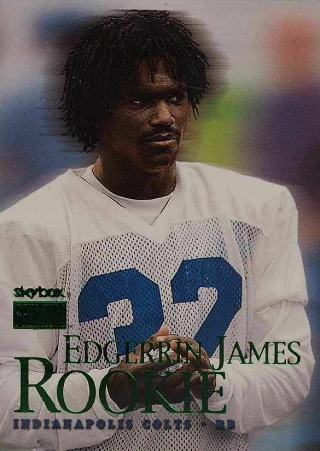 1999 Skybox Premium Edgerrin James #222 Football Card