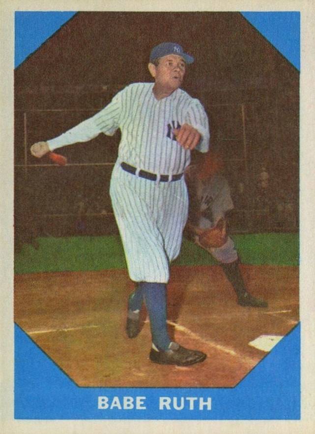 1960 Fleer Baseball Greats Babe Ruth #3 Baseball Card