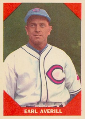 1960 Fleer Baseball Greats Earl Averill #71 Baseball Card