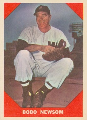 1960 Fleer Baseball Greats Bobo Newsom #70 Baseball Card