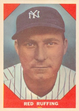 1960 Fleer Baseball Greats Red Ruffing #63 Baseball Card