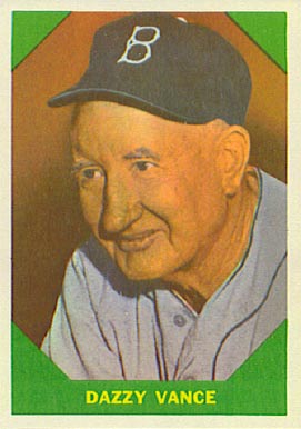 1960 Fleer Baseball Greats Dazzy Vance #51 Baseball Card