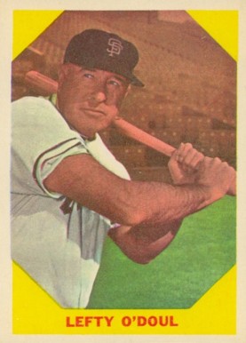 1960 Fleer Baseball Greats Lefty O'Doul #37 Baseball Card