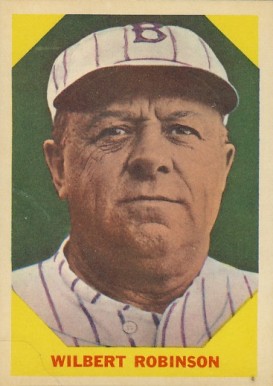 1960 Fleer Baseball Greats Wilbert Robinson #33 Baseball Card