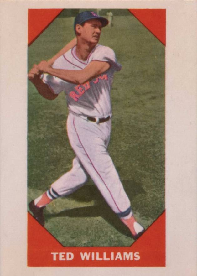 1960 Fleer Baseball Greats Ted Williams #72 Baseball Card