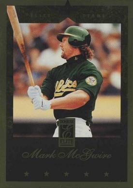 1997 Donruss Elite Mark McGwire #21 Baseball Card