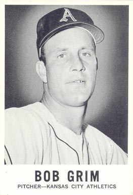 1960 Leaf Bob Grim #10 Baseball Card