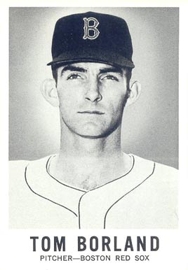 1960 Leaf Tom Borland #26 Baseball Card