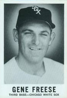 1960 Leaf Gene Freese #140 Baseball Card