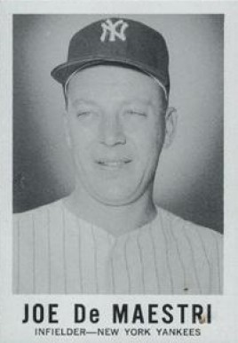 1960 Leaf Joe DeMaestri #139 Baseball Card