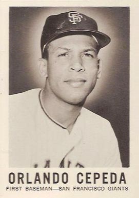 1960 Leaf Orlando Cepeda #128 Baseball Card