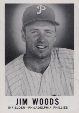 1960 Leaf Jim Woods #104 Baseball Card