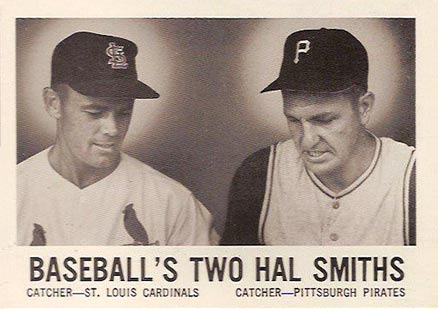 1960 Leaf Baseball's Two Hal Smiths #94 Baseball Card
