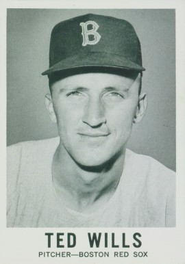 1960 Leaf Ted Wills #56 Baseball Card
