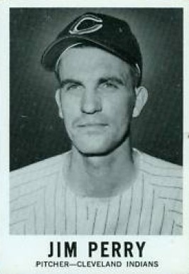 1960 Leaf Jim Perry #49 Baseball Card