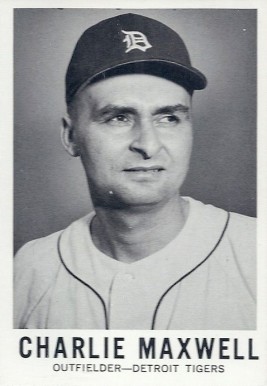 1960 Leaf Charlie Maxwell #48 Baseball Card