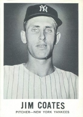 1960 Leaf Jim Coates #35s Baseball Card