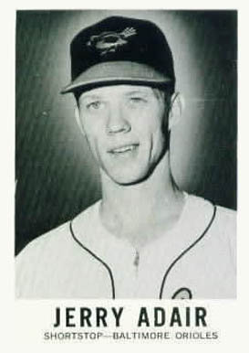 1960 Leaf Jerry Adair #28 Baseball Card