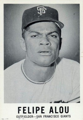 1960 Leaf Felipe Alou #6 Baseball Card