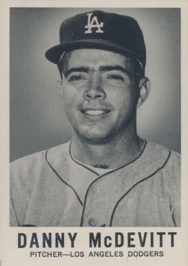 1960 Leaf Danny McDevitt #50 Baseball Card
