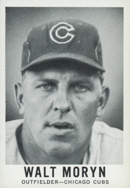 1960 Leaf Walt Moryn #17b Baseball Card