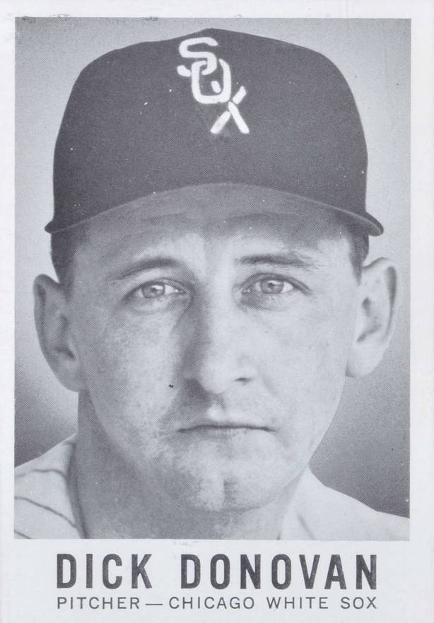 1960 Leaf Dick Donovan #72b Baseball Card