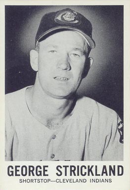 1960 Leaf George Strickland #30 Baseball Card
