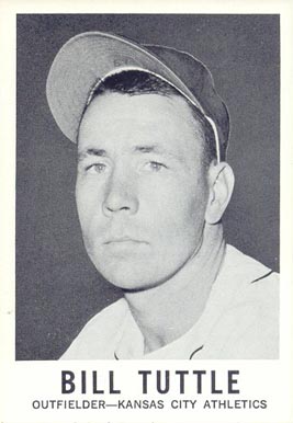 1960 Leaf Bill Tuttle #32 Baseball Card