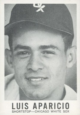 1960 Leaf Luis Aparicio #1b Baseball Card