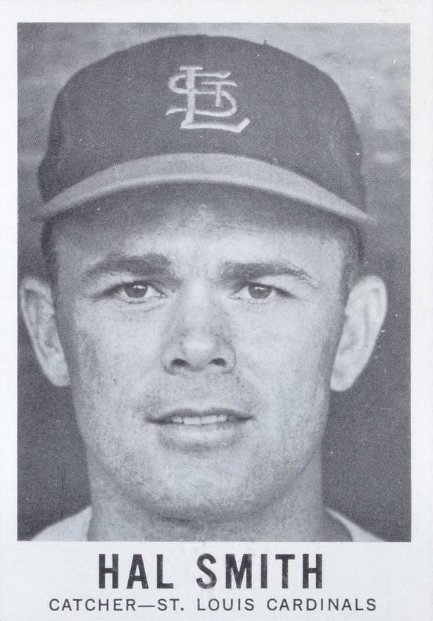1960 Leaf Hal Smith #58c Baseball Card