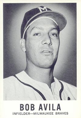 1960 Leaf Bob Avila #59 Baseball Card