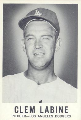 1960 Leaf Clem Labine #60 Baseball Card