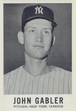 1960 Leaf John Gabler #62 Baseball Card