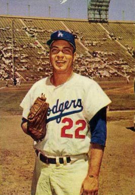 1960 Morrell Meat Dodgers Johnny Podres #9 Baseball Card