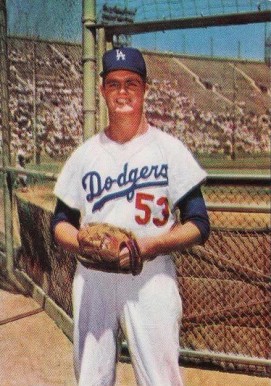 1960 Morrell Meat Dodgers Don Drysdale #3 Baseball Card