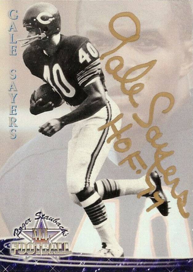 1994 Ted Williams CO. Gale Sayers #10 Football Card